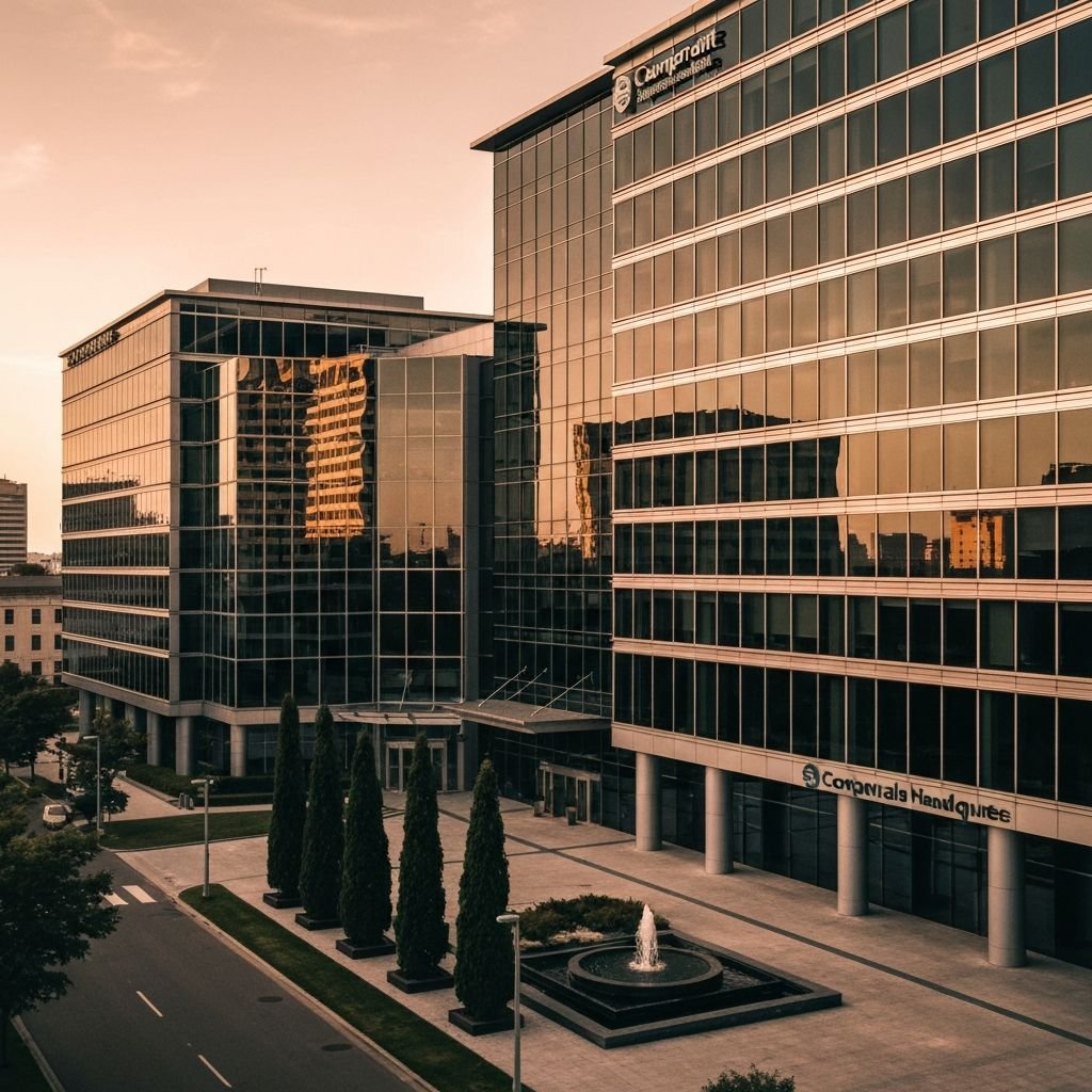 Modern building exterior